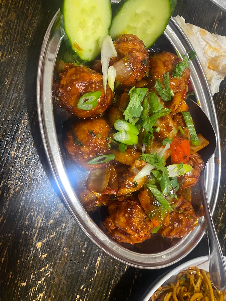 Chili Chicken Momo