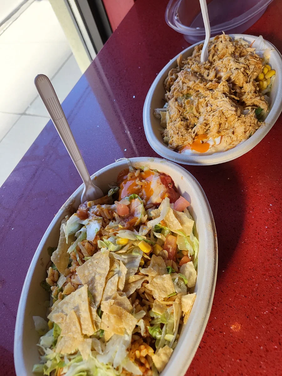 Naked Bean and Cheese Burrito Bowl