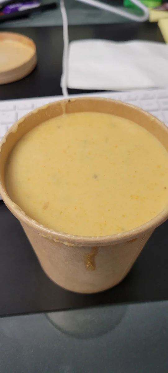 Garlic and Gouda Soup