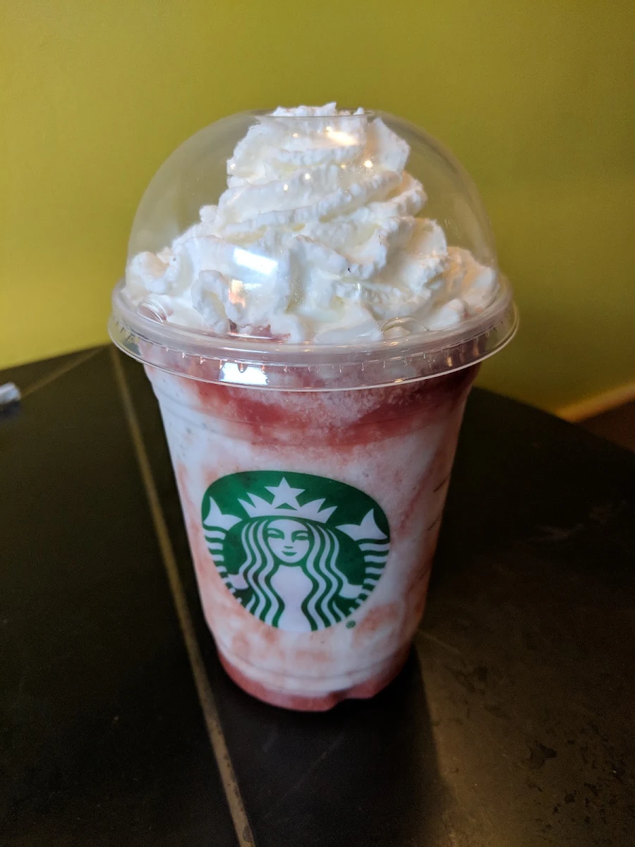 Strawberry Crème Frappuccino Blended Beverage