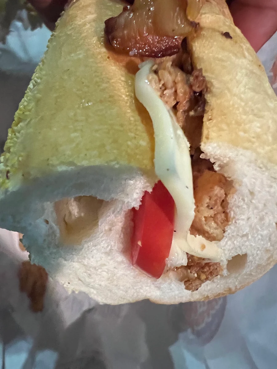 Bacon Ranch Chicken Cheese Steak