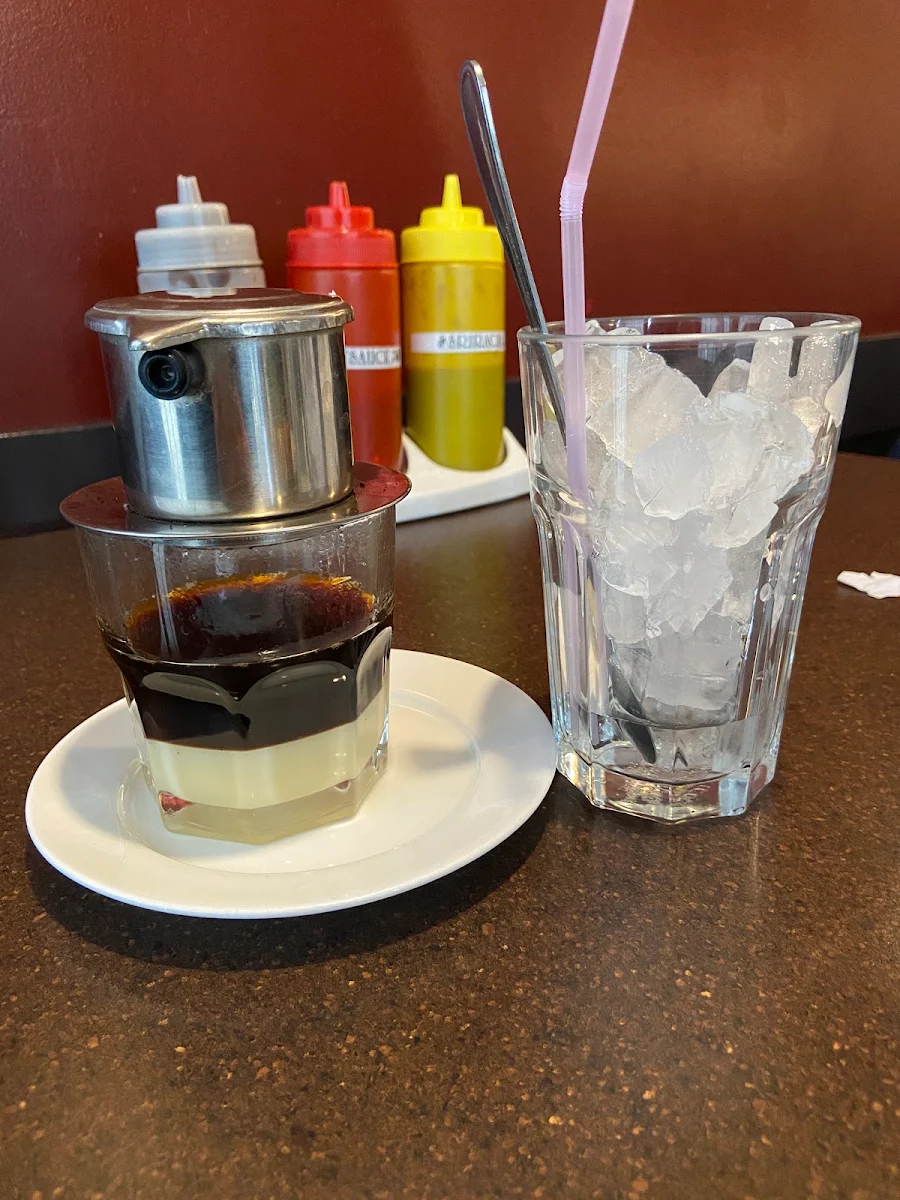 Vietnamese Coffee with Condensed Milk