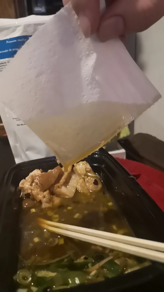 Oil Just Straight Oil in the Braised Pork
