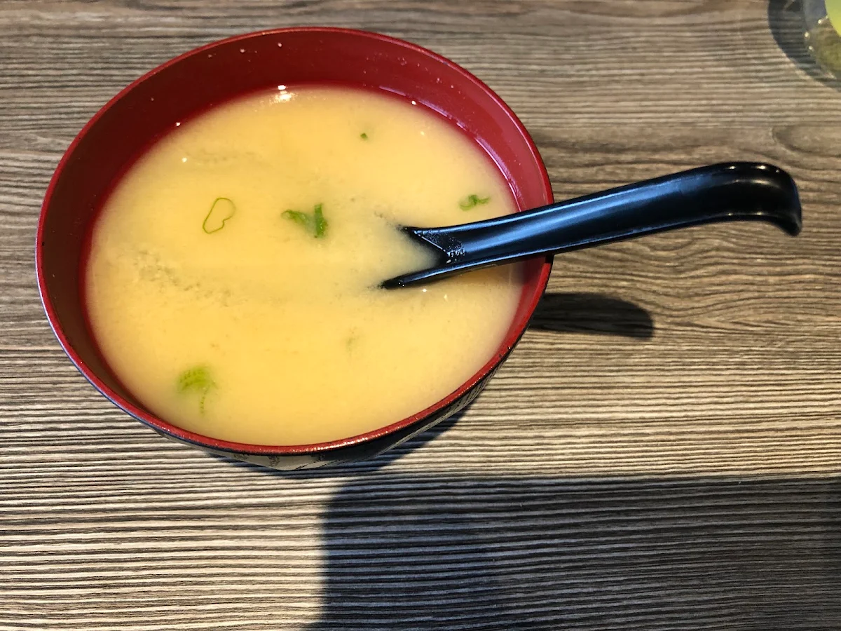 Miso Soup Included