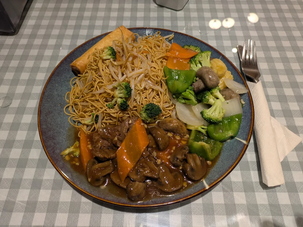 Vegetable Fried Noodles Lo Mein
