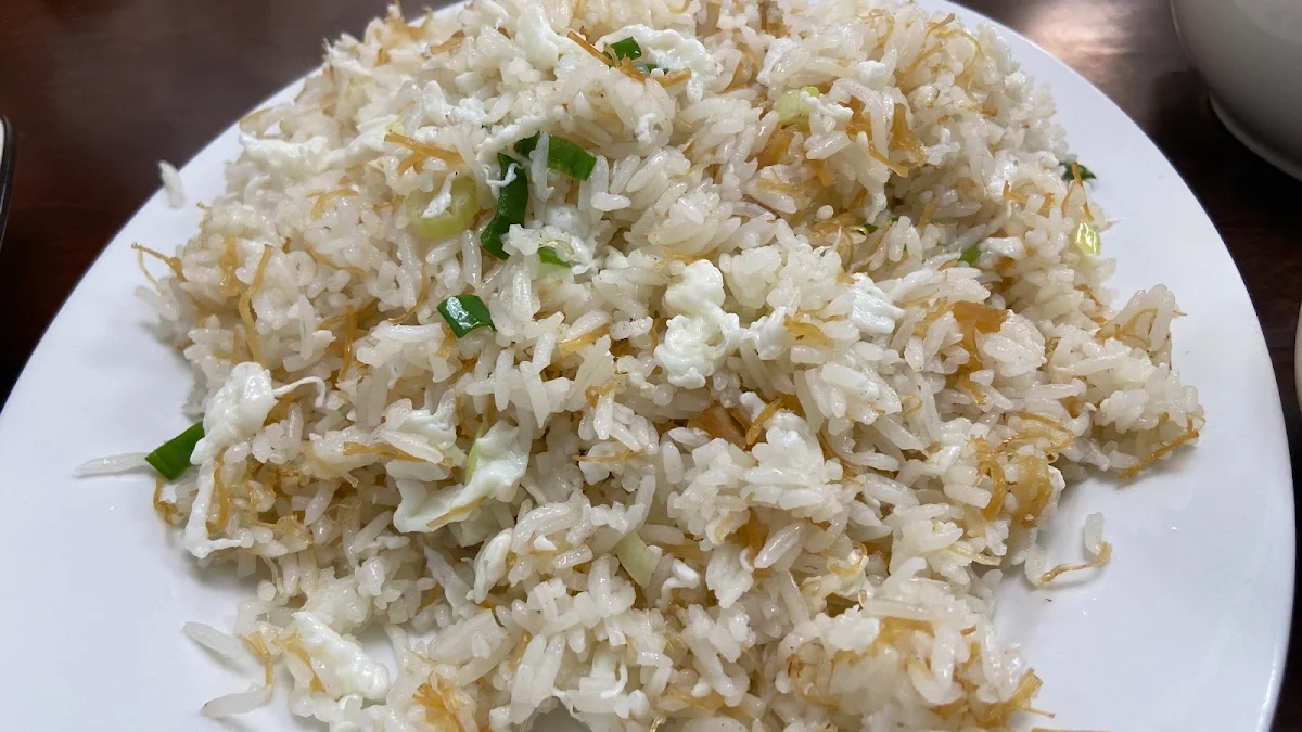 Scallop and Egg White Fried Rice