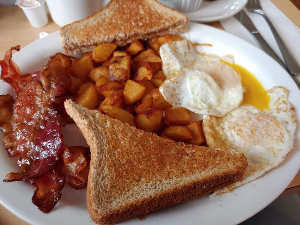Home Fries Toast