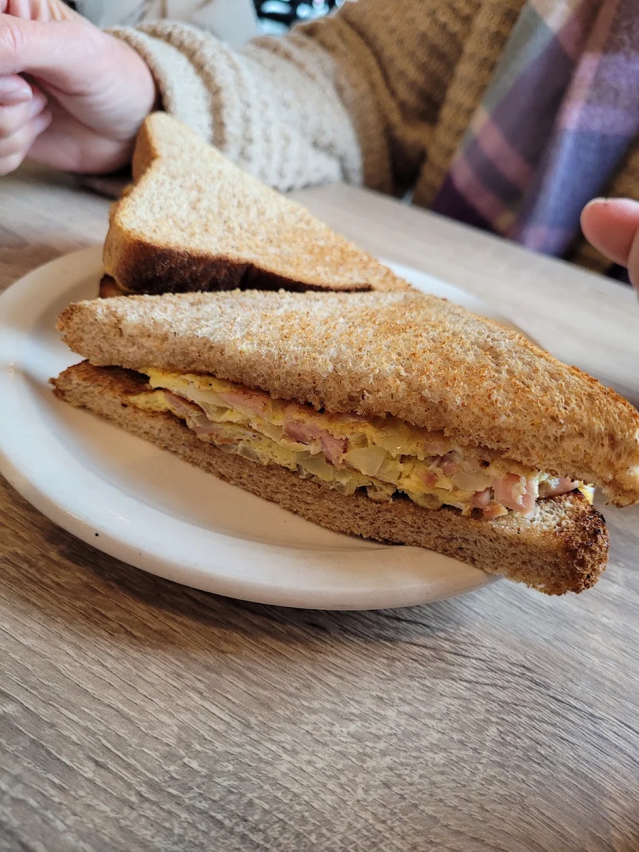 Toasted Brown Bread Western Sandwich