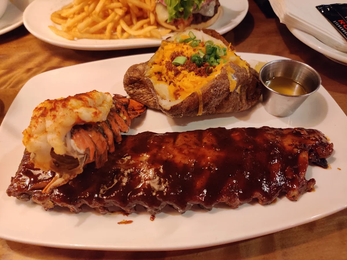 Ribs & Jumbo Black Tiger Shrimp