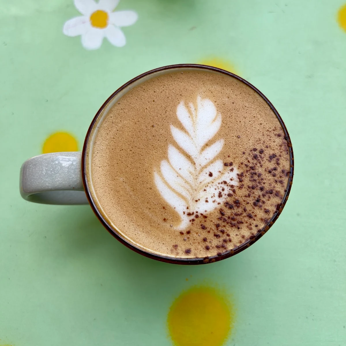 Decaf Mocha with Oat Milk