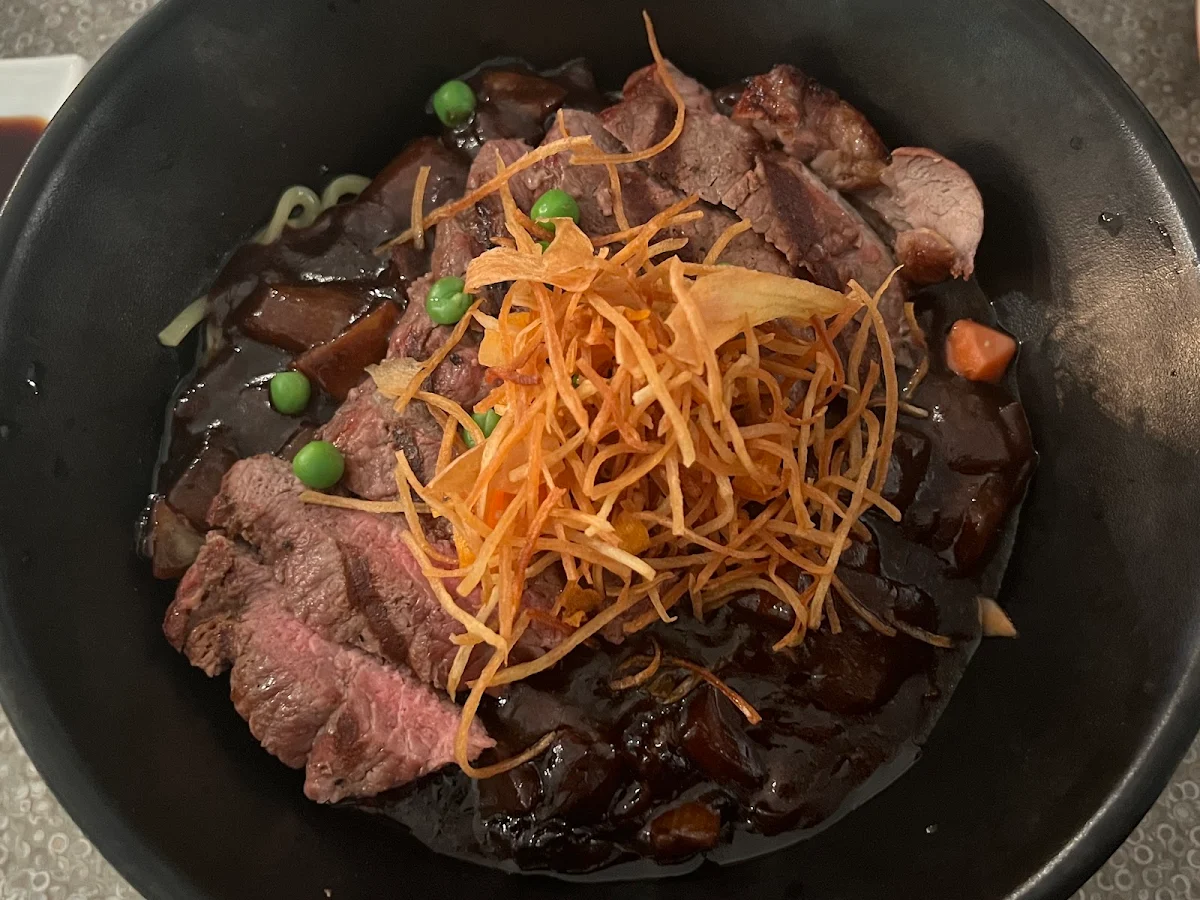 Black Bean Sauce Noodles
