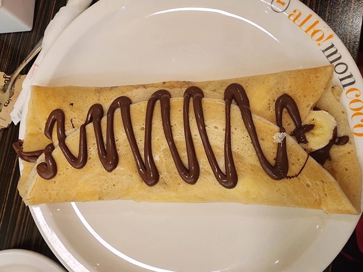 Gourmet Banana Crepe