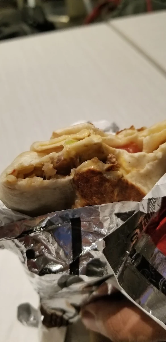 Ground Beef Burrito