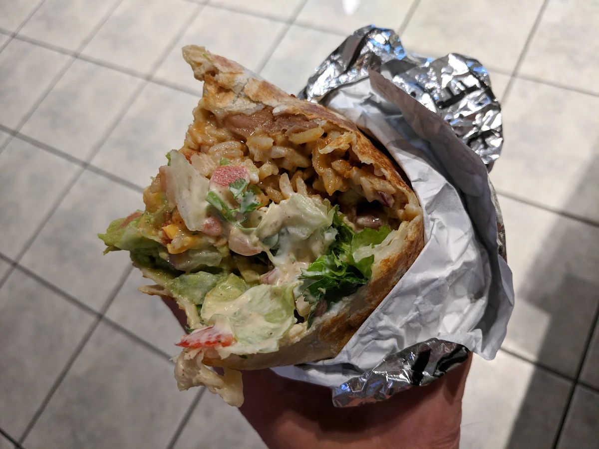 Jerk Chicken Burrito