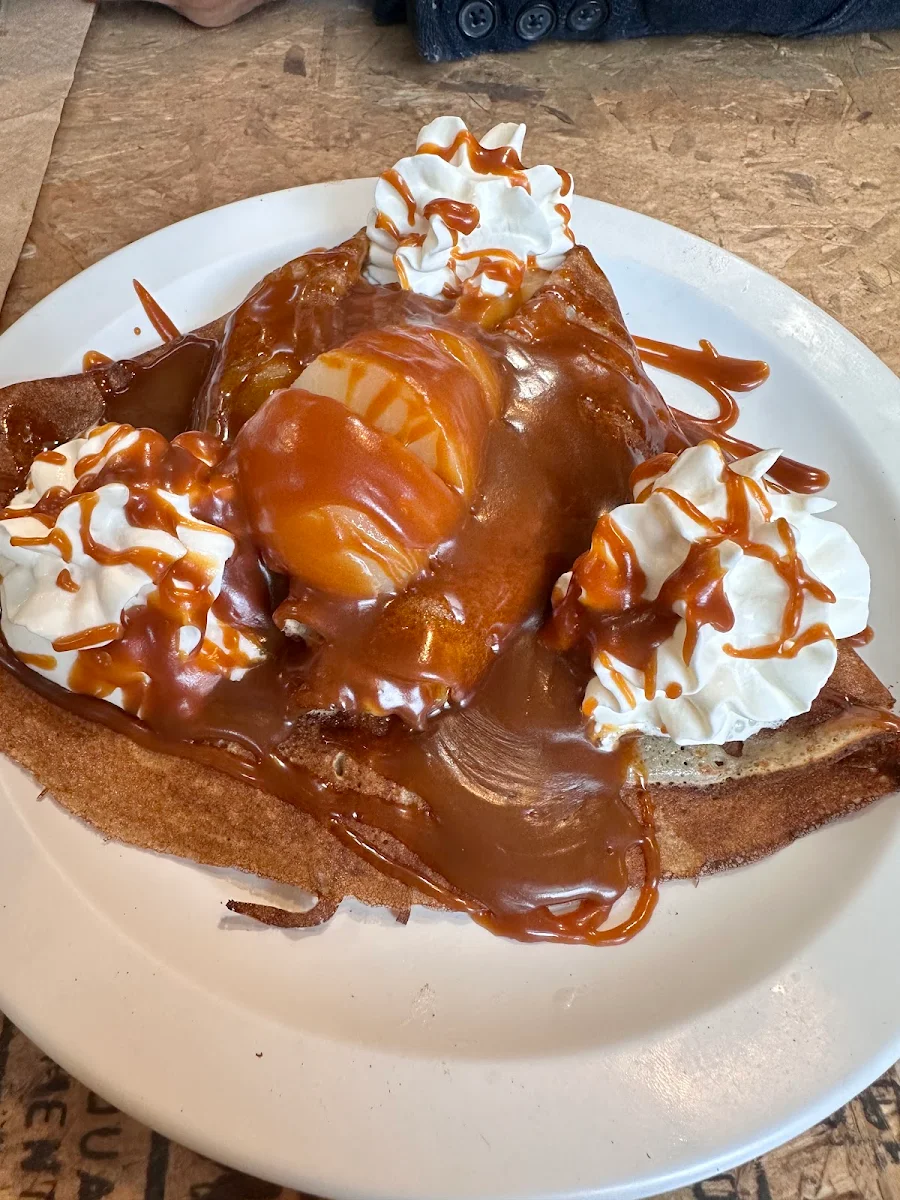 Crêpe de Sarrasin Aux Poires