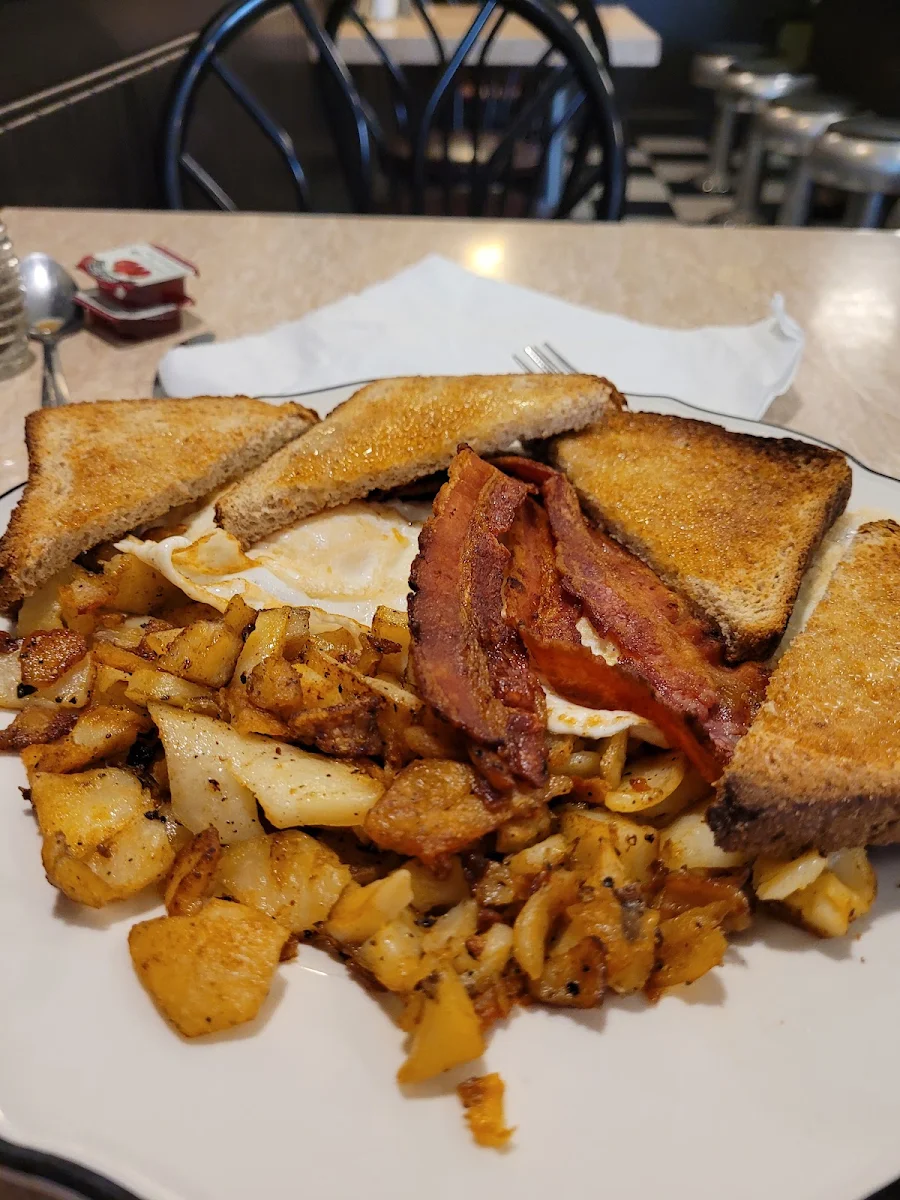 Montreal Smoked Meat on Rye with Fries or Sweet Potato Fries