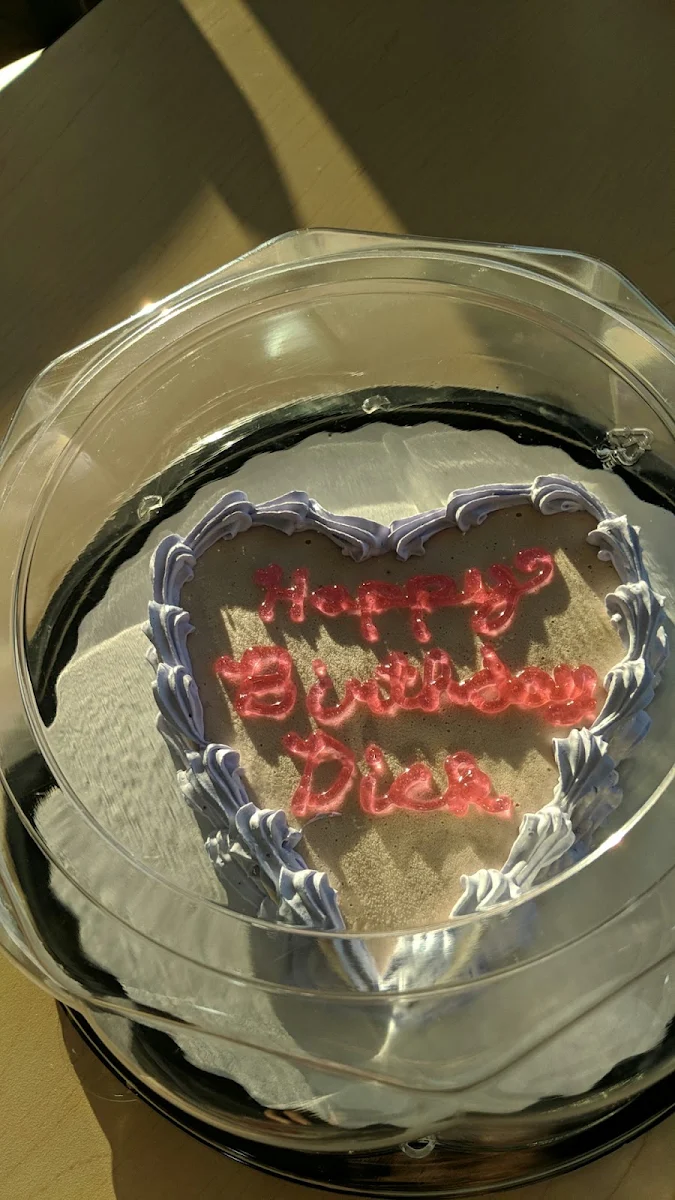 Cookie Dough Heart Cake
