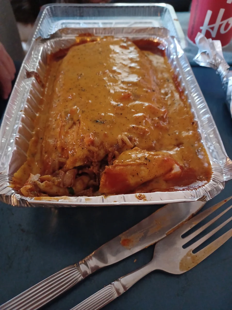 Enchiladas, Guac Mexi Grill Midland