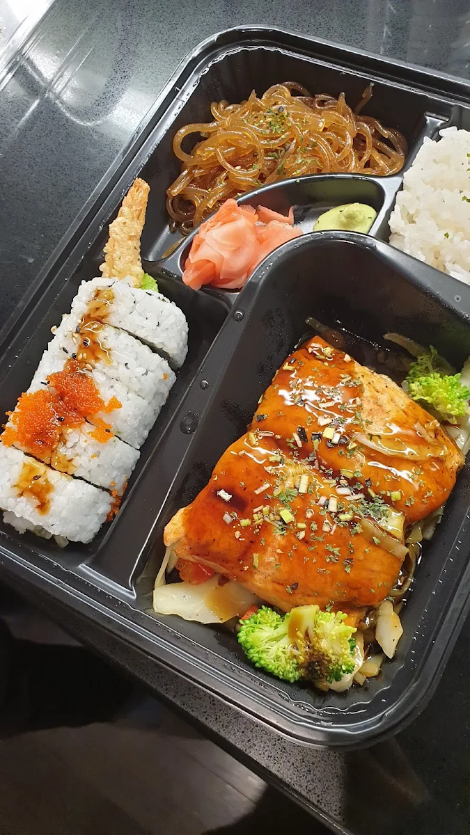 Salmon Teriyaki Bento