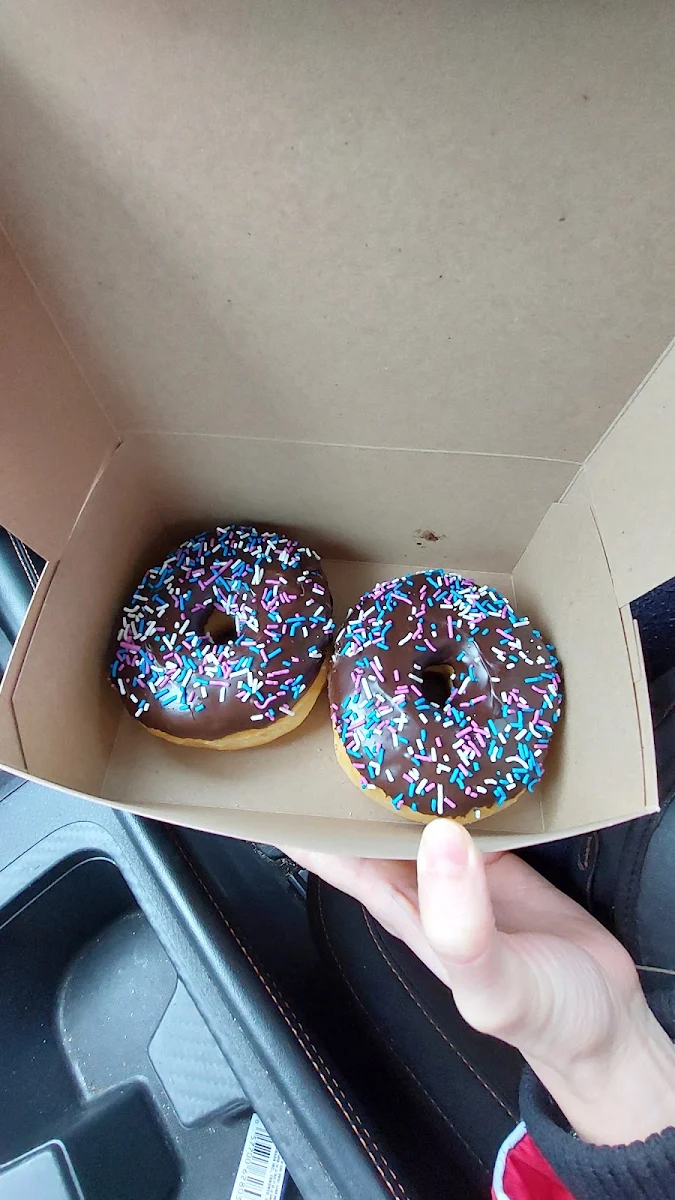 Chocolate Dip Donuts