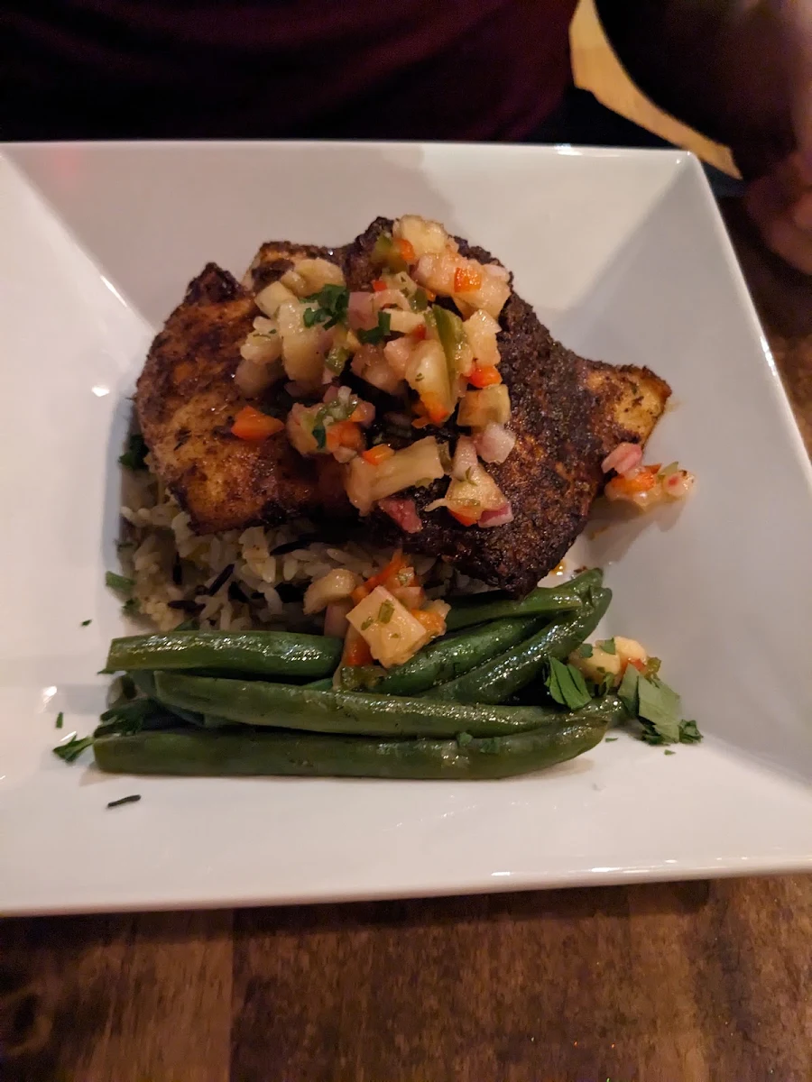 Blackened Catfish, the yardbird