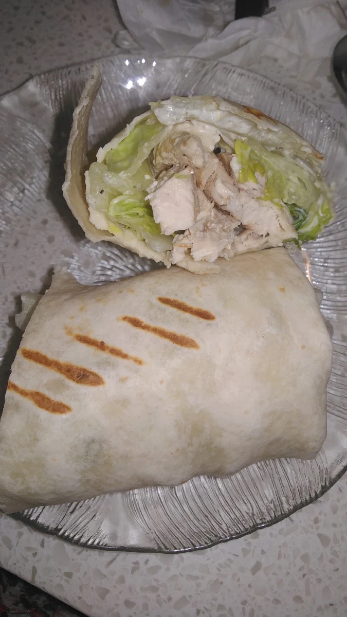 Ceaser Chicken Wrap