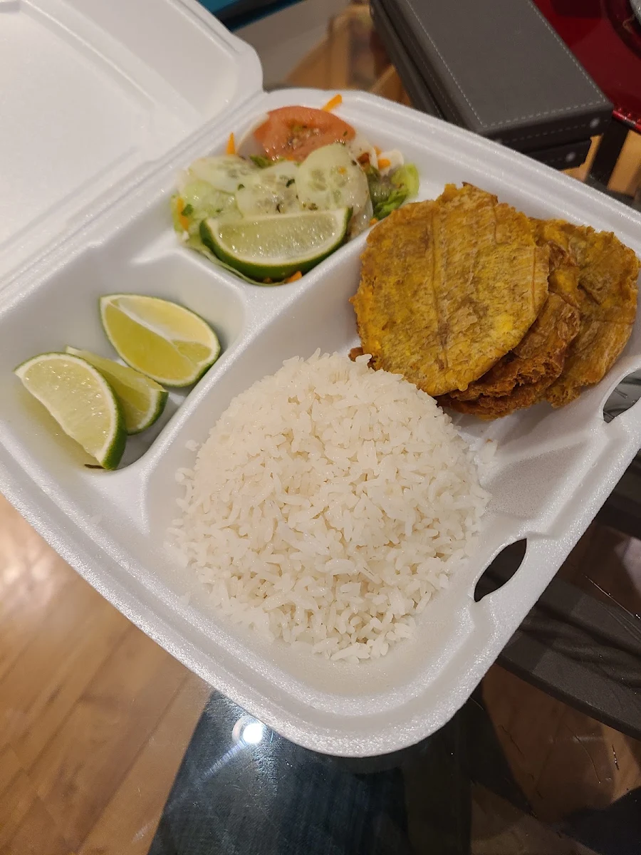 Side Dish to Any Soups Plantains Rice and Salad