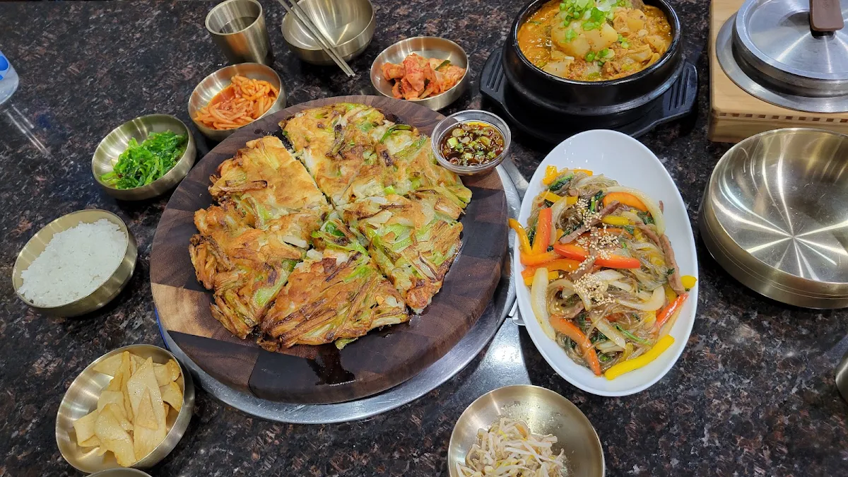 seafood pajeon 해물파전