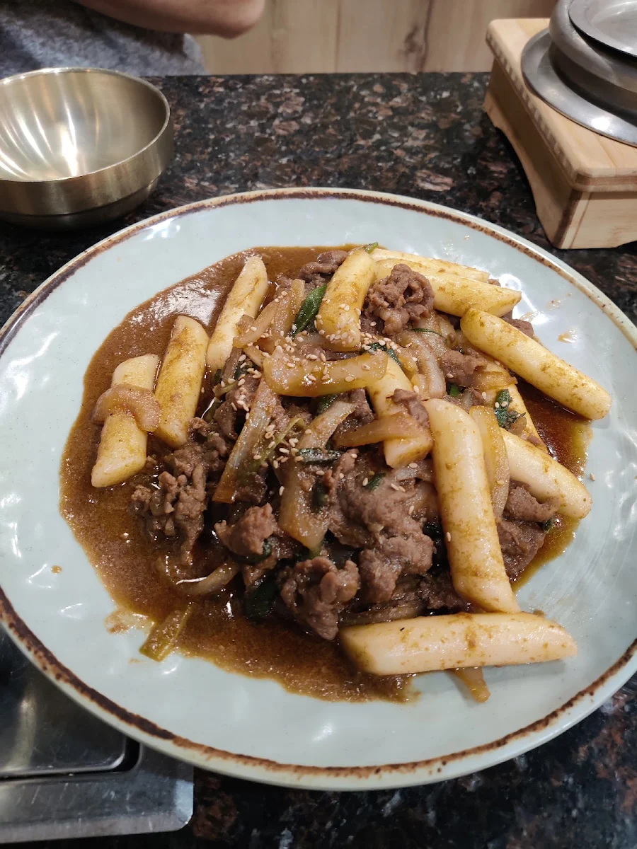 stir-fried sundae 순대곱창볶음