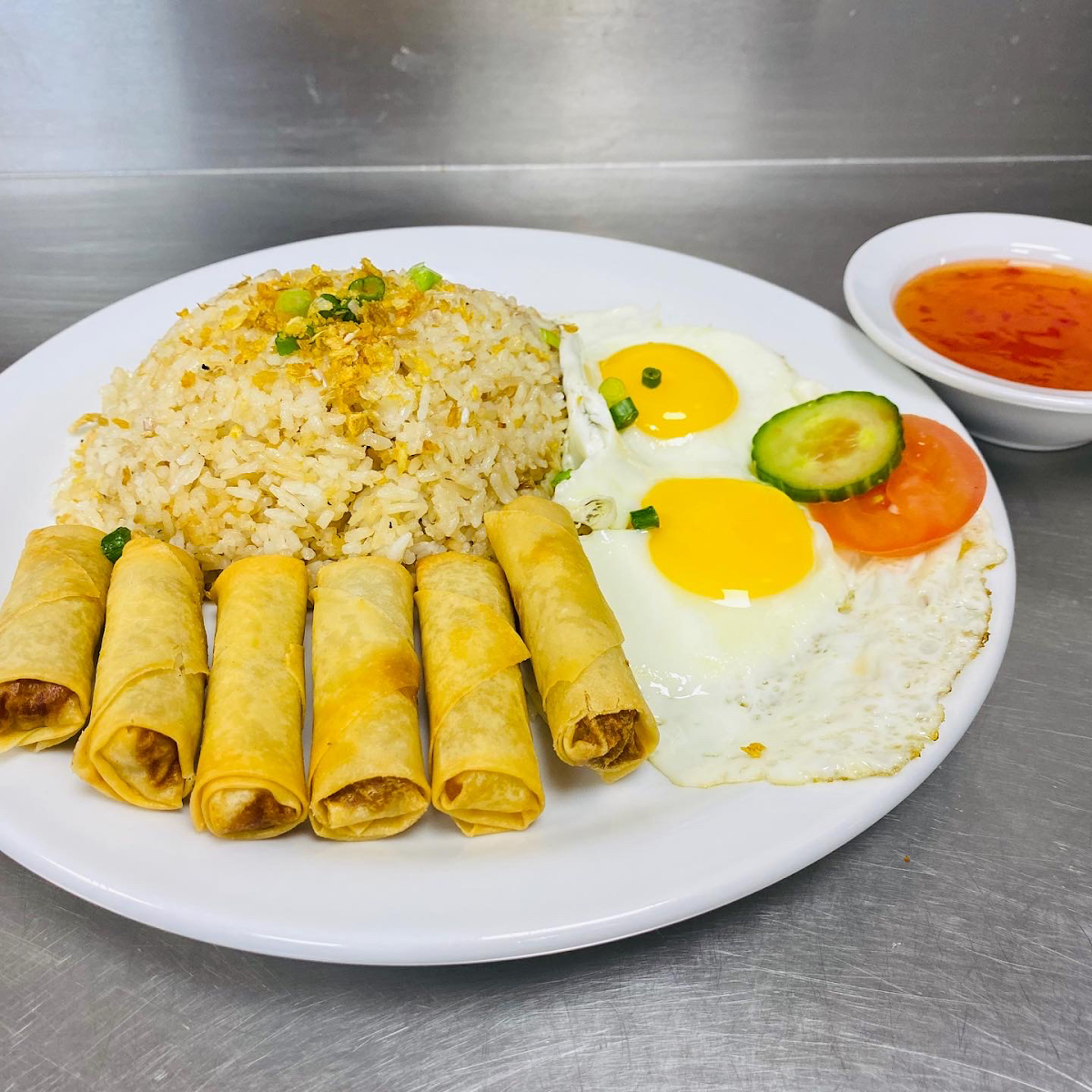 Pork Lumpia Silog