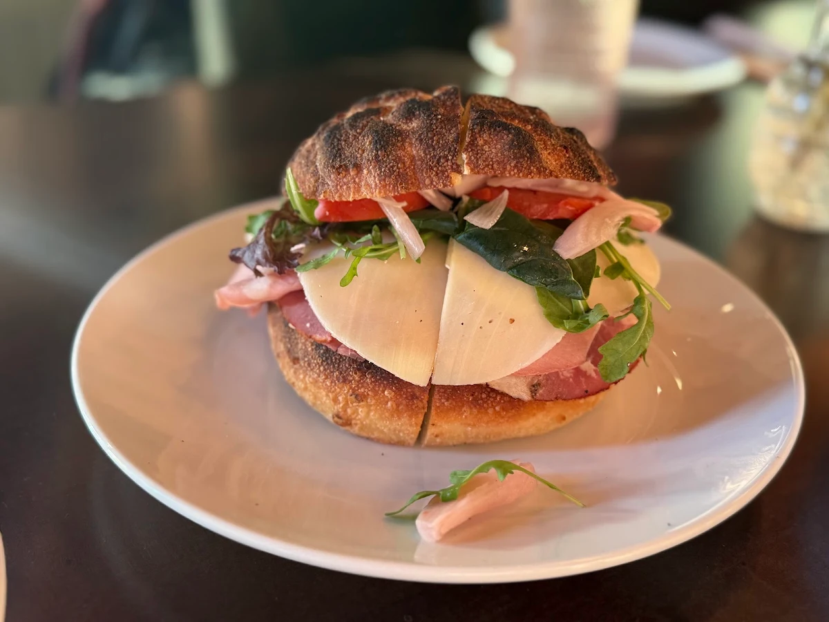 Mortadella Sandwich