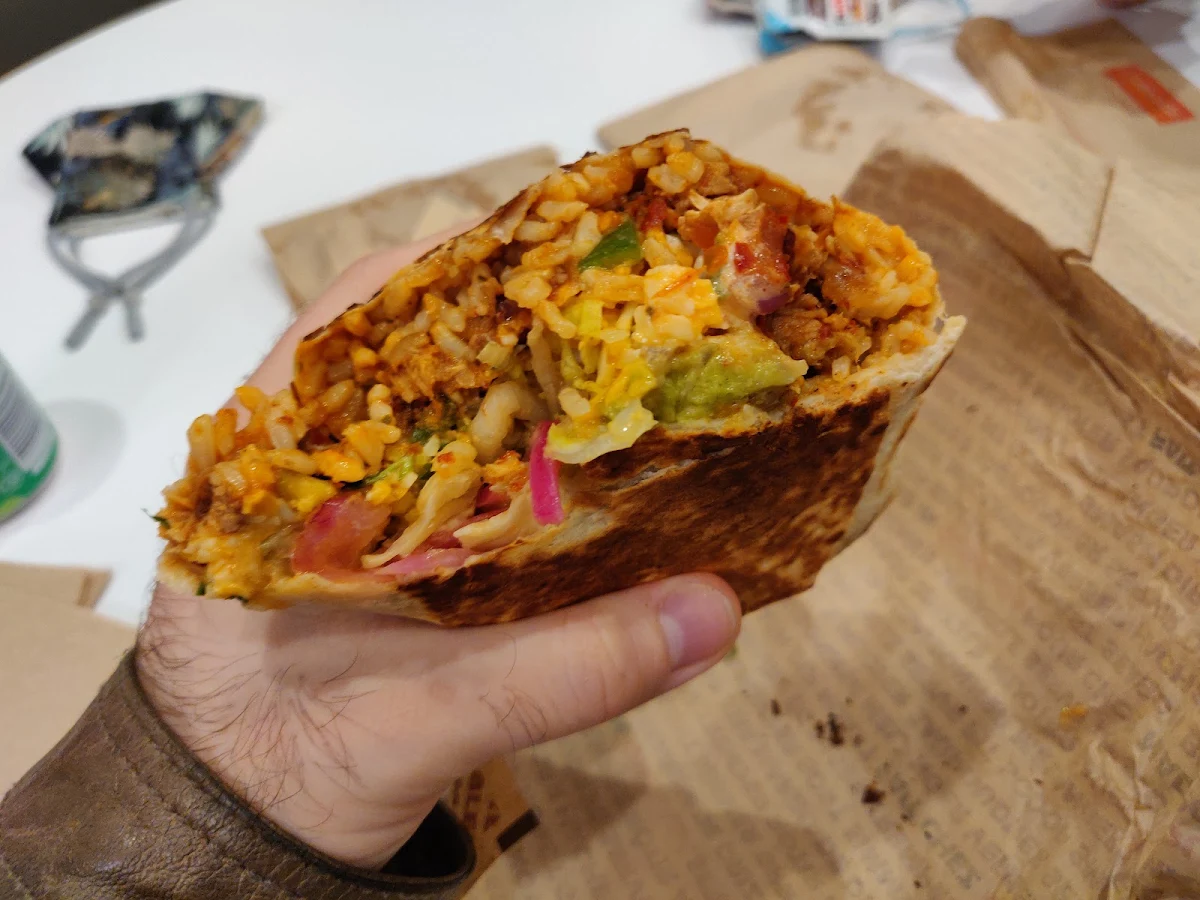 Burrito Poulet Épicé