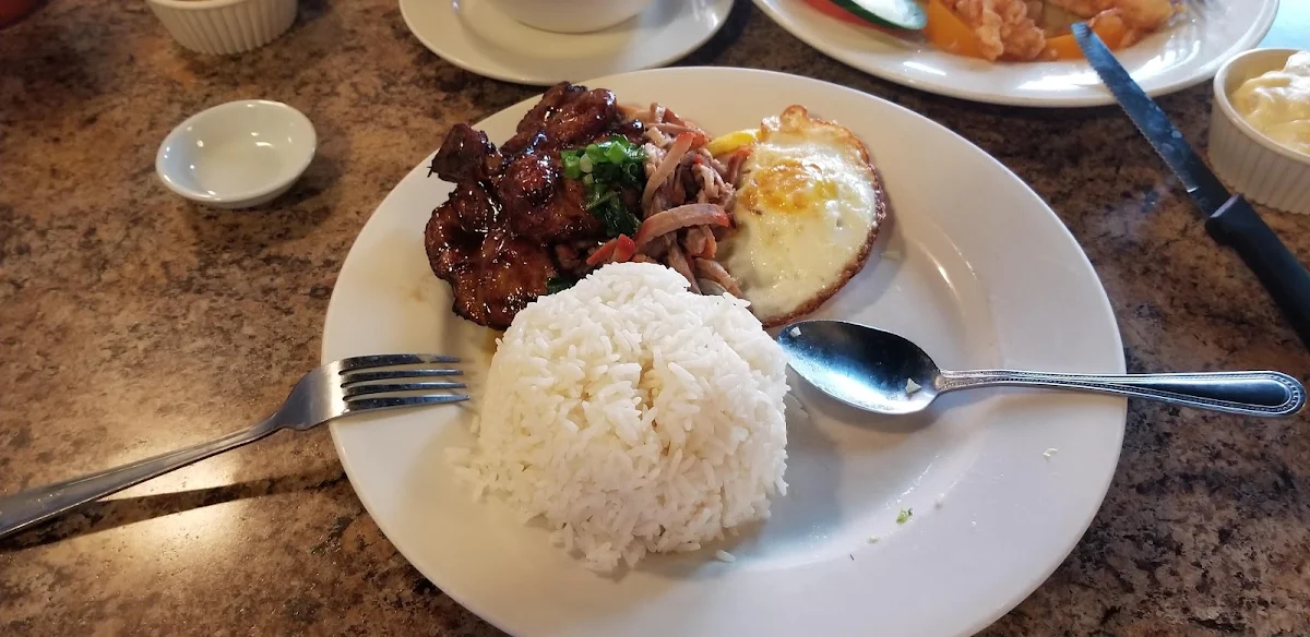 Steamed Rice and Pork