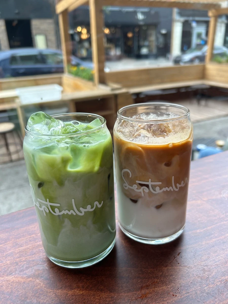 Matcha Latte & Iced Latte