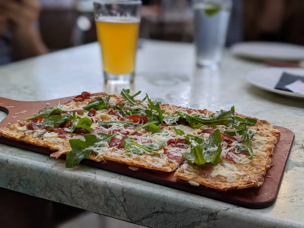 Prosciutto Arugula Flat Bread