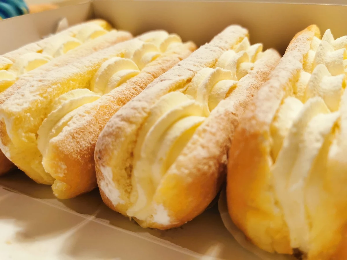 Whipped Cream Donut