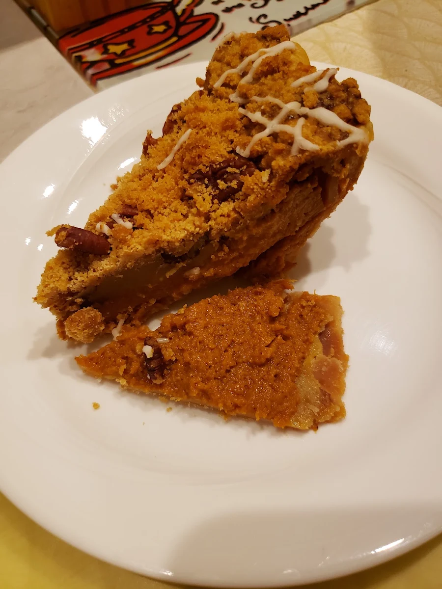 Bourbon Pecan Pumpkin Pie