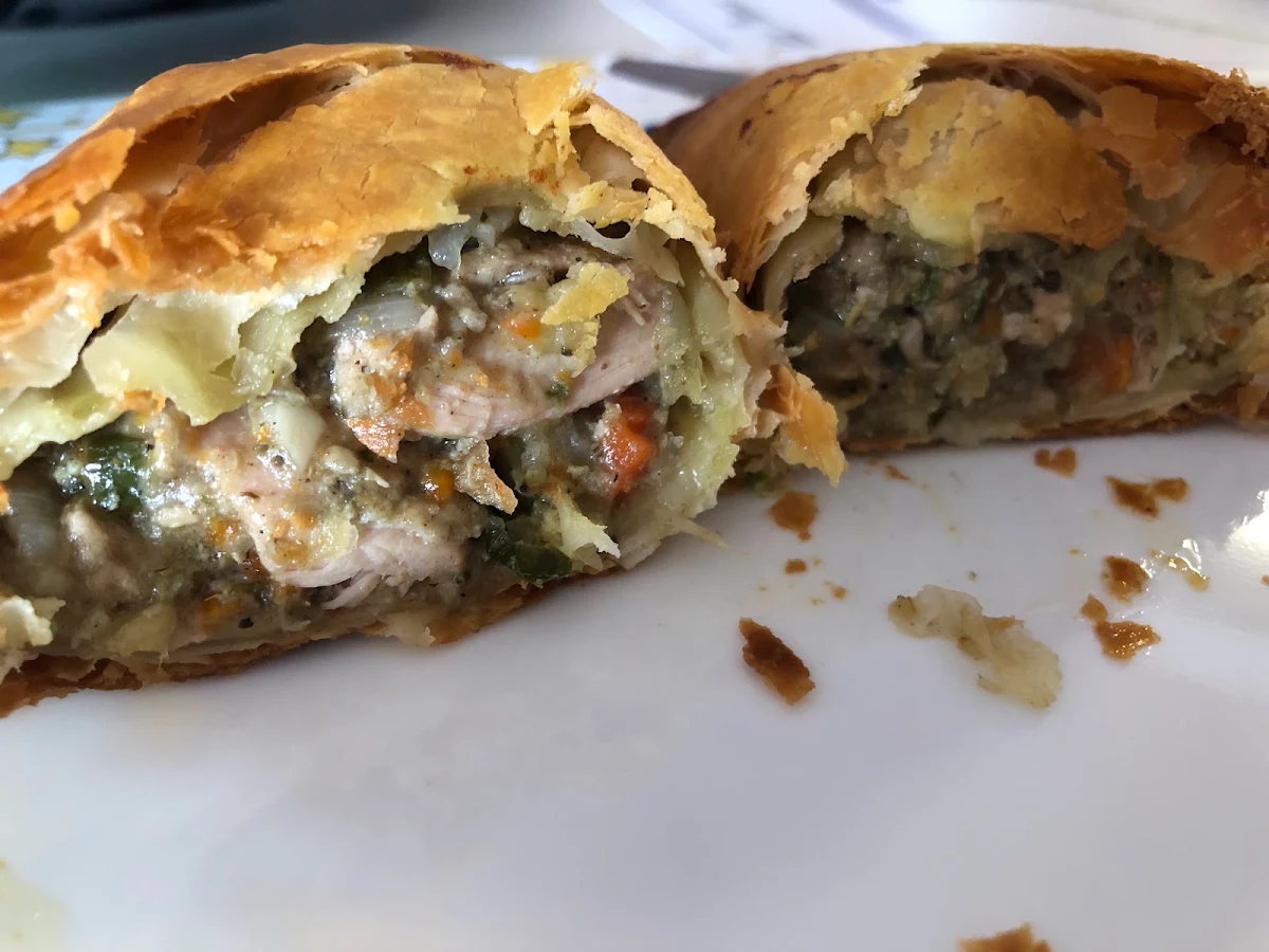 Caribbean Chicken Pie