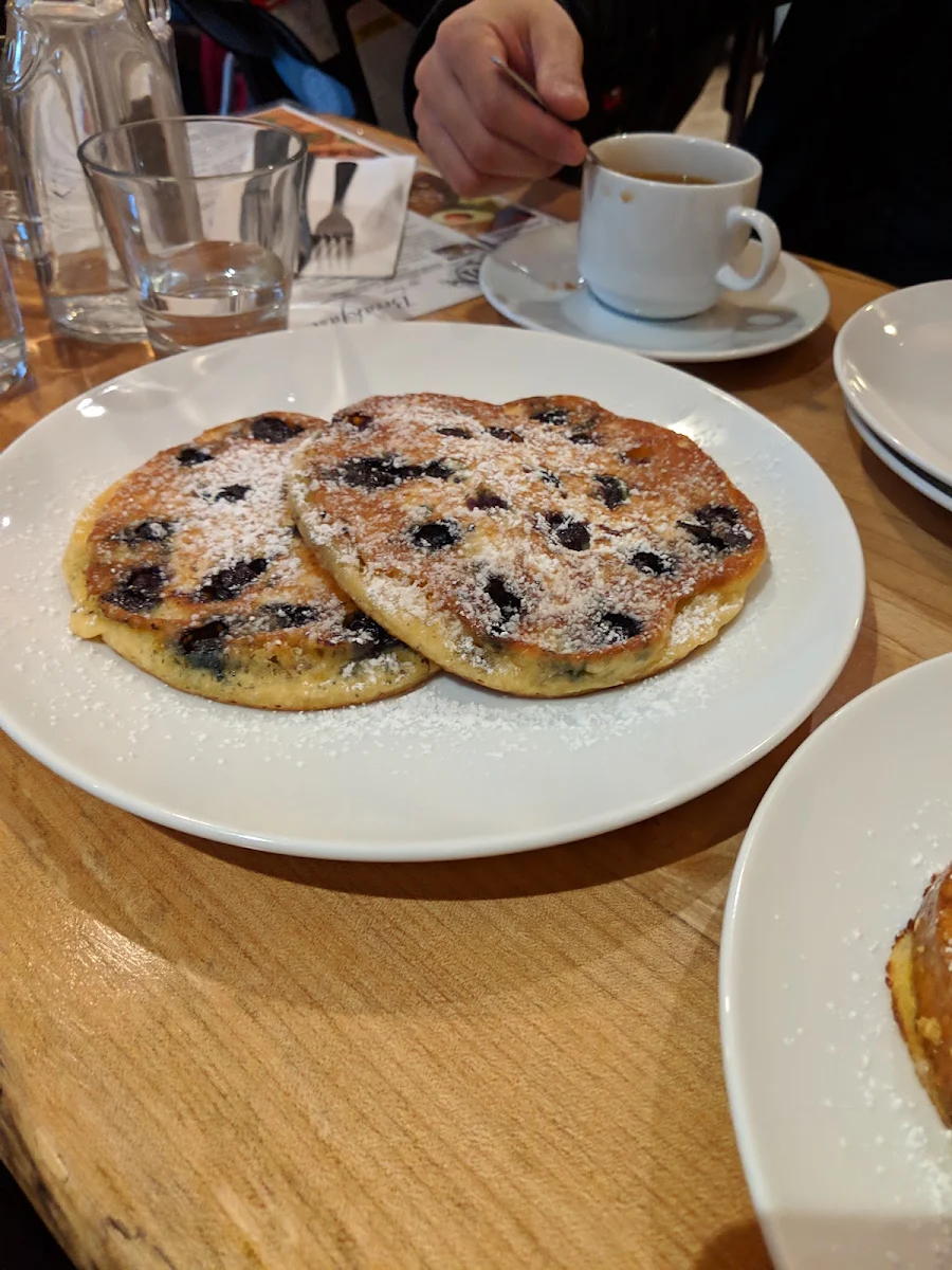 Blueberry Banana Pancakes