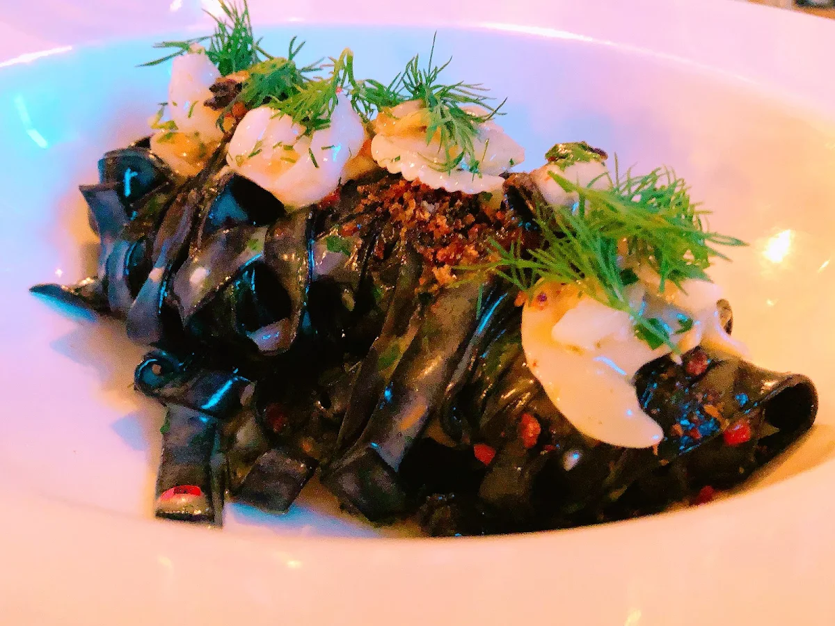 Squid Ink Tagliatelle