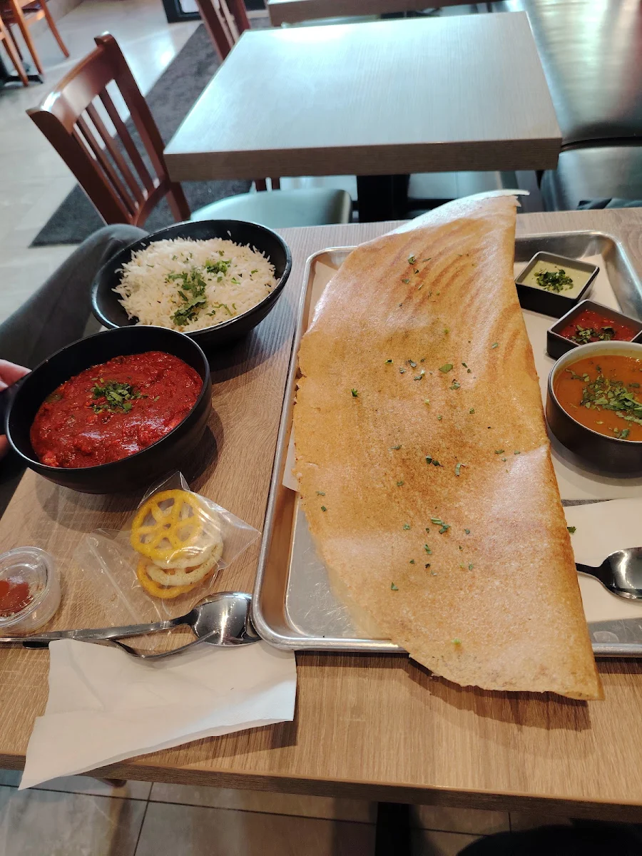Chicken Tikka Masala Dosa