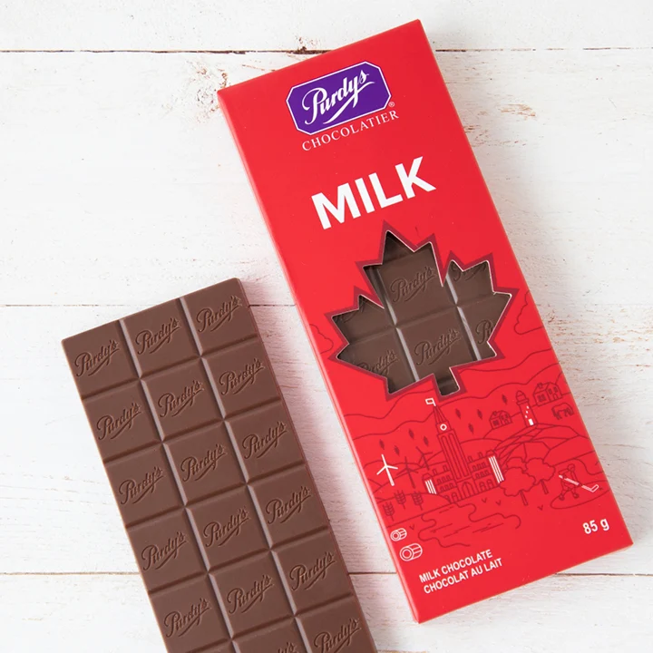 Icons of Canada Milk Chocolate Bar 85 G