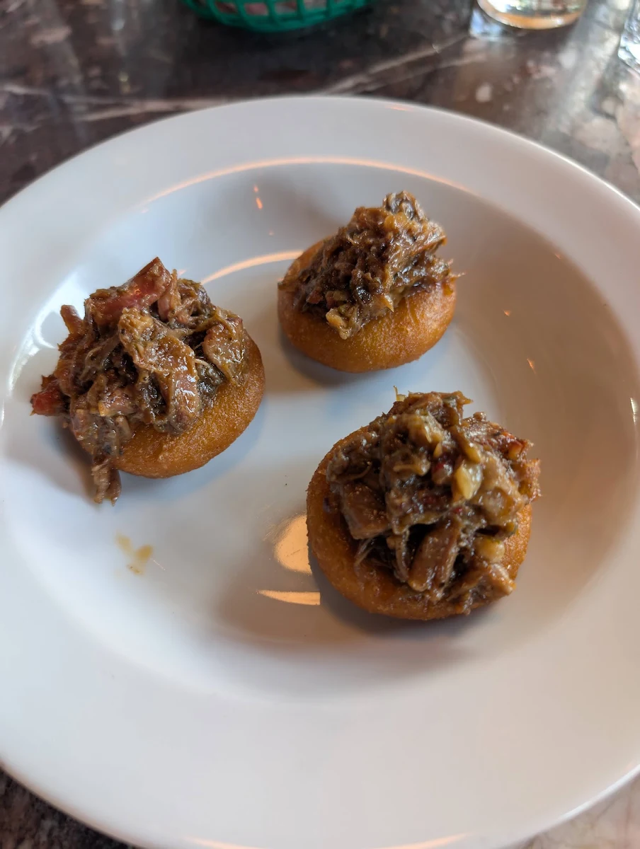 Creole Blood Sausage Toast
