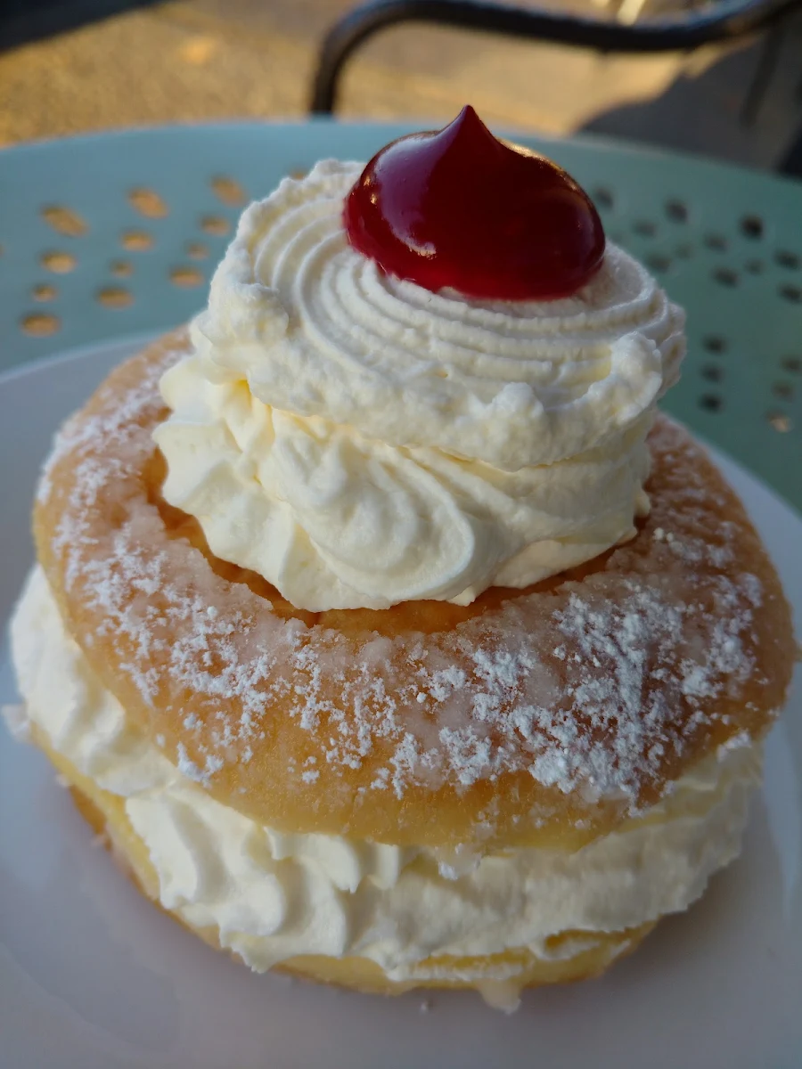 Whipped Cream Donut