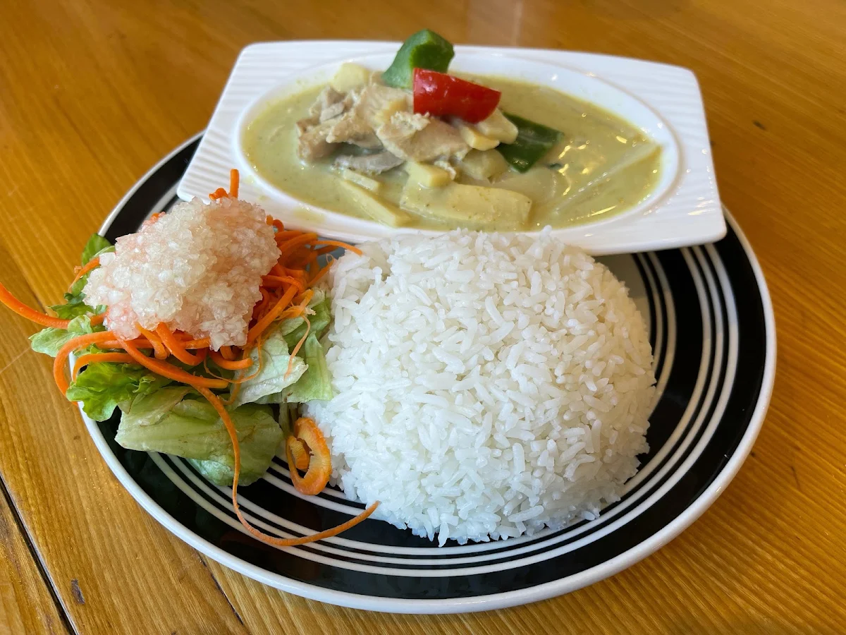 Non Hot Green Curry Requested Reheated