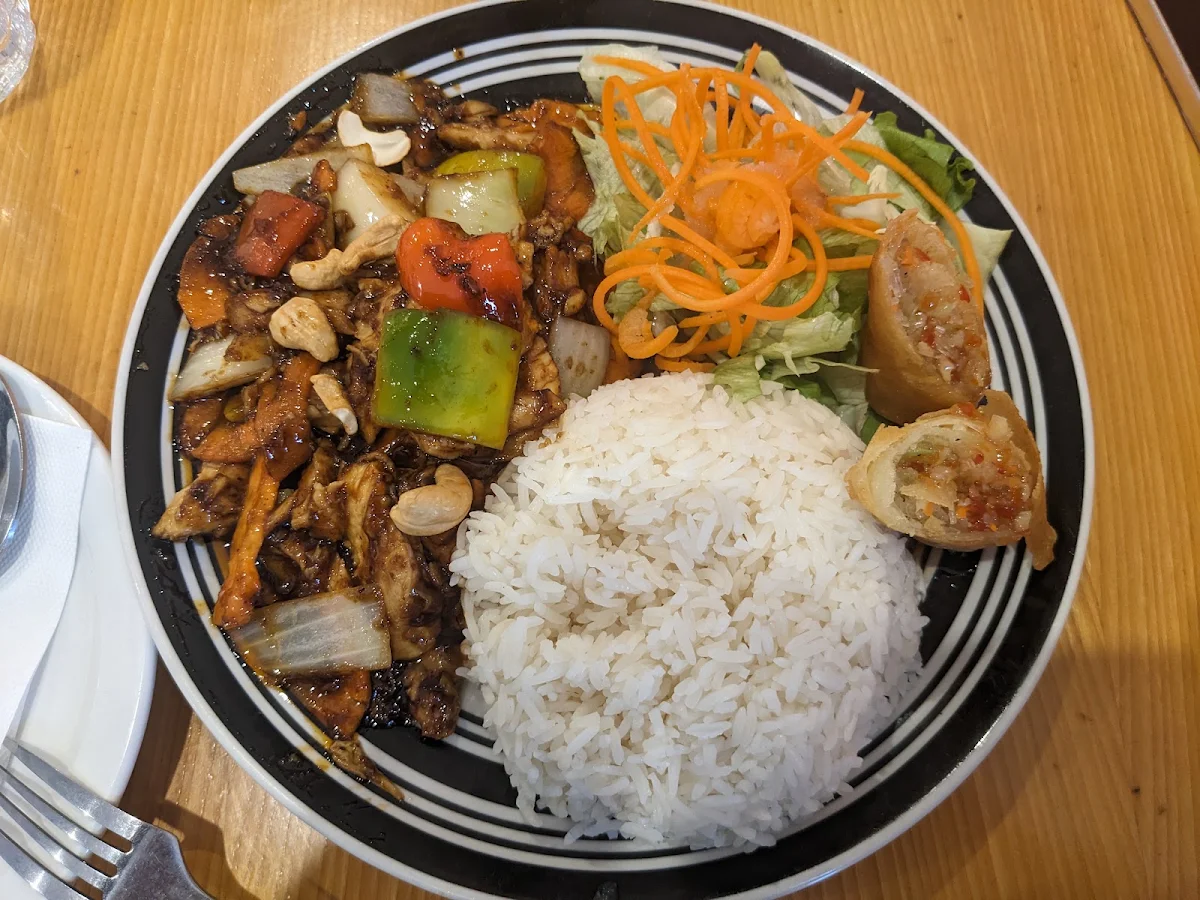 Super Salty Cashew Chicken