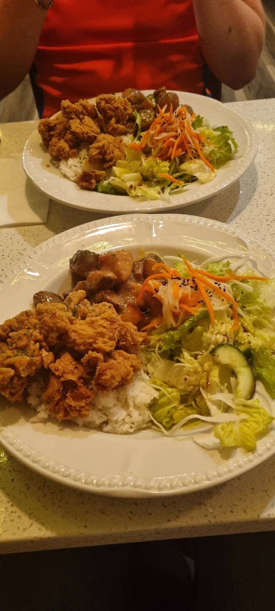 Popcorn Chicken Rice Bowl