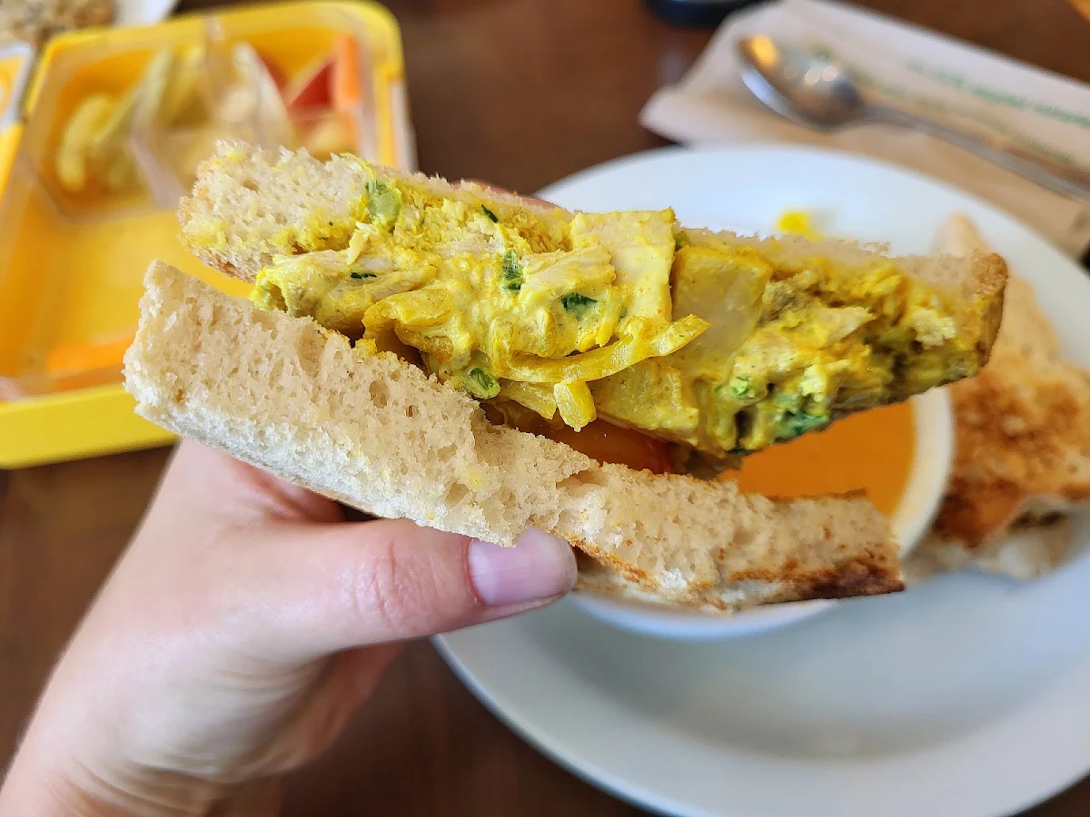 Curry Chicken Sandwich