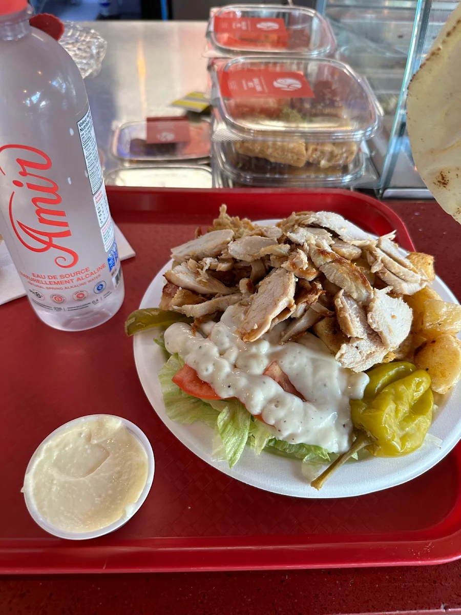Chicken Shawarma Plate