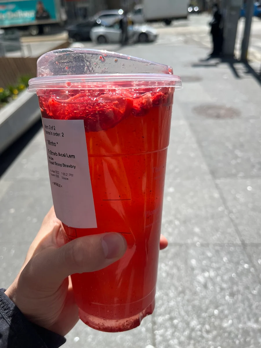 Strawberry Acai Lemonade